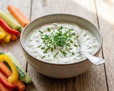 Fresh Chive Dip with Quark