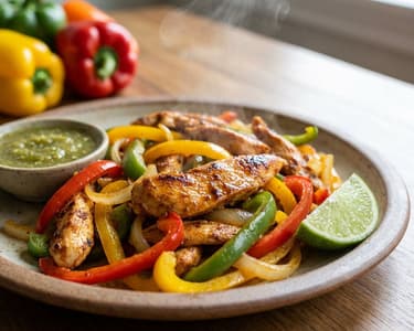 Chicken Fajitas | Quick Mexican Skillet Dish