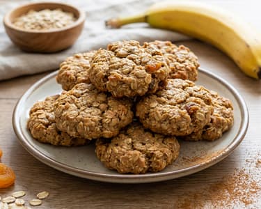 Haferflockenkekse - schnell & zuckerfrei