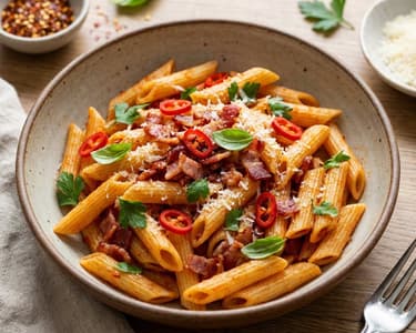 Penne all'arrabbiata | Pikante Pasta-Klassiker