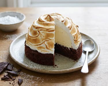 Baked Alaska | Der Dessert-Klassiker mit Eis & Baiser