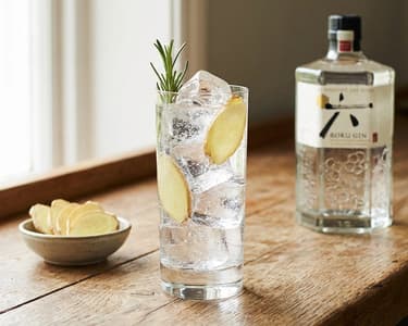 Roku & Tonic mit Ingwer