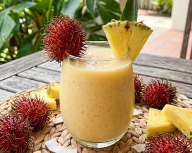 Rambutan Smoothie | Exotic Refreshment