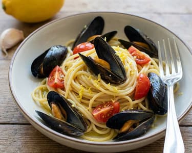 Spaghetti mit Miesmuscheln | Schneller Pasta-Genuss