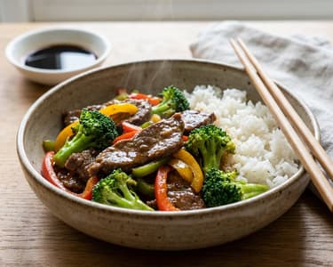 Beef Stir-Fry with Broccoli