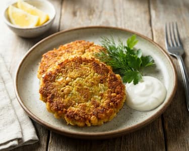 Vegetarisches Gemüseschnitzel
