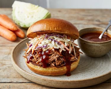 Pulled Pork Burger | Juicy & Savory