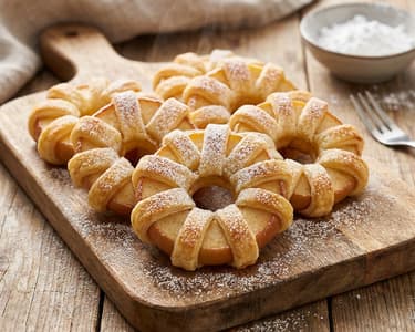 Äpfel im Blätterteig | Schneller Apfel-Snack