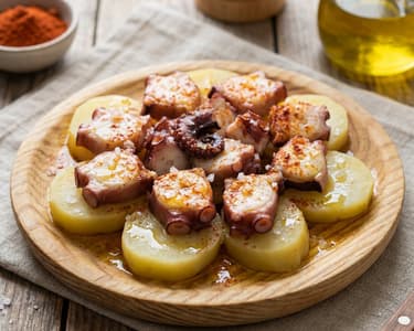 Pulpo a la Gallega | Spanischer Oktopus mit Kartoffeln
