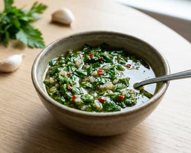 Würzige Chimichurri-Sauce