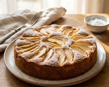 Rustic Apple Pie with Cinnamon