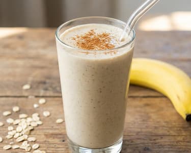 Nahrhafter Bananen-Milkshake | Schneller Fit-Drink