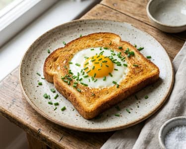Ei im Toast