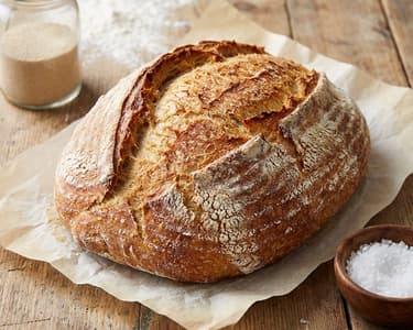 Knuspriges Brot ohne Kneten | Einfach & Schnell