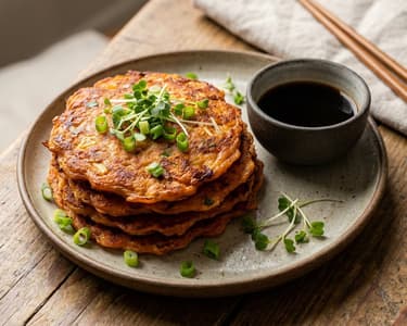 Kimchijeon - Korean Kimchi Pancakes