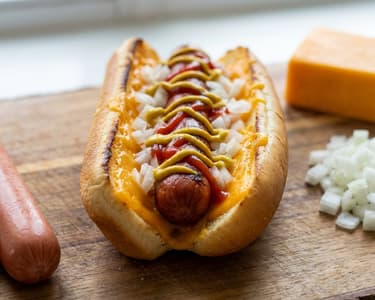 Cheese Style Hot Dog | Quick Grill Classic