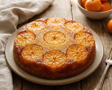 Gestürzter Mandarinenkuchen | Saftig & Fruchtig