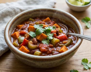 Chilli con verduras | Würziges Gemüse-Chili