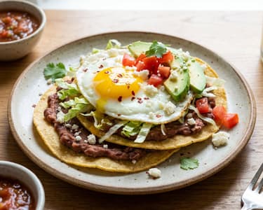 Frühstücks-Tostadas | Mexikanisch & Gesund