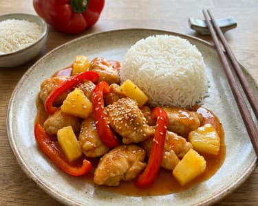 Hähnchen süß-sauer