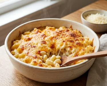 Mac and Cheese with Three Cheeses