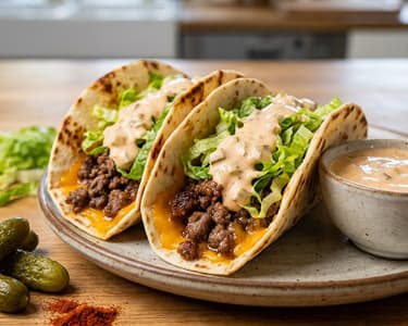 Big Mac Tacos | Schnelles 15-Minuten-Rezept