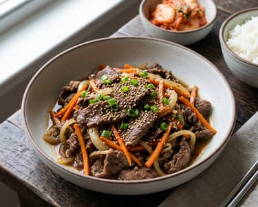 Rindfleisch auf koreanische Art | Zart & Würzig