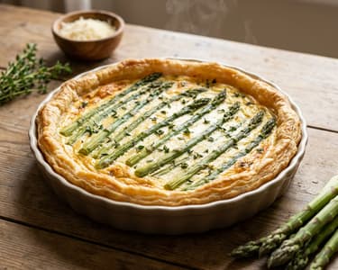 Spargelquiche