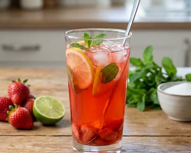 Erdbeer-Limonade