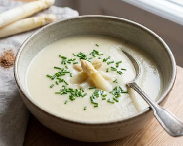 Spargelcremesuppe