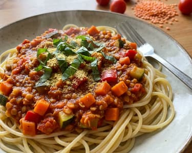 Vegane Spaghetti Bolognese