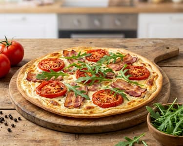 Schneller Flammkuchen-Snack 