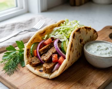 Plant based Gyros