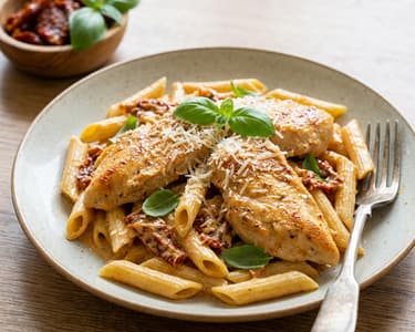 Marry Me Hähnchen mit Pasta