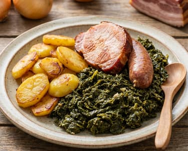 Oldenburger Grünkohl mit Pinkel