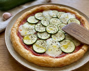 Herzhafte Zucchini-Tarte