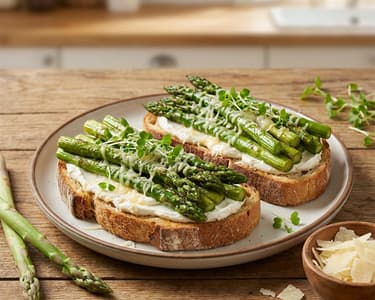 Spargel Bruschetta | Knuspriger Frühlings-Snack