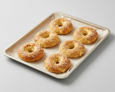 Fluffige Hüttenkäse-Bagels | Proteinreiches Frühstück