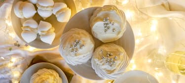 Prickelndes Silvester-Dessert