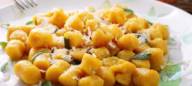 Kürbis Gnocchi mit Salbeibutter