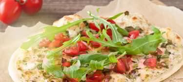 Schneller Flammkuchen-Snack 