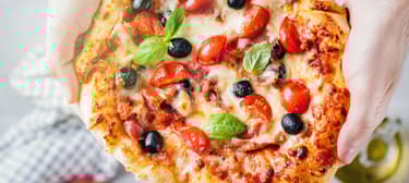 Mini Blätterteig Pizza