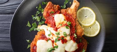 Italo-Schnitzel mit mediterranem Gemüse