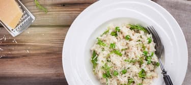 Erbsenrisotto 