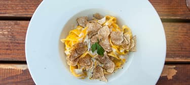 Fettucine an Trüffel und Parmesan