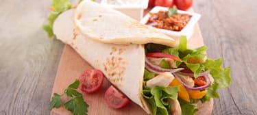 Kunterbunte Kinder-Wraps