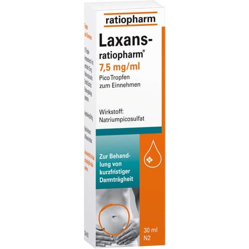 LAXANS ratiopharm 7 5 Mg ml Pico Tropfen laxans-ratiopharm-7-5-mg-ml-pico-tropfen