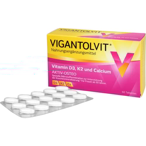 VIGANTOLVIT Vitamin D3 K2 Calcium Filmtabletten