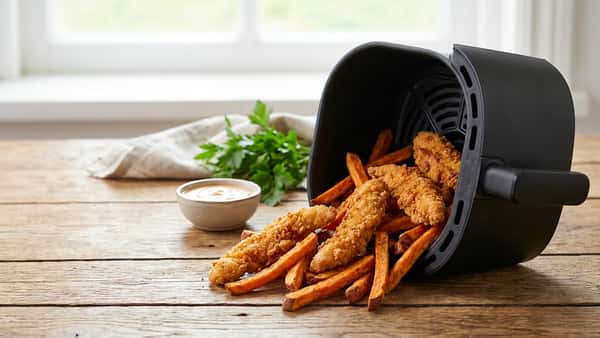 Airfryer Genuss: Knusprig, schnell & gesund!