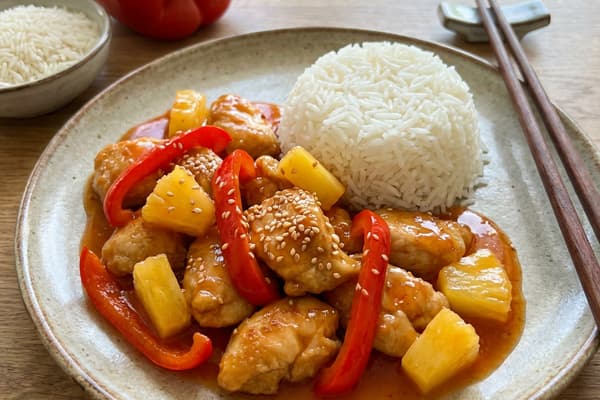 Hähnchen süß-sauer